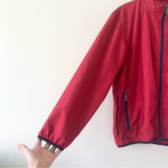 Vintage L.L. Bean Windbreaker with Hidden Hood and Zipper Pockets Size Large - Picture 3 of 12